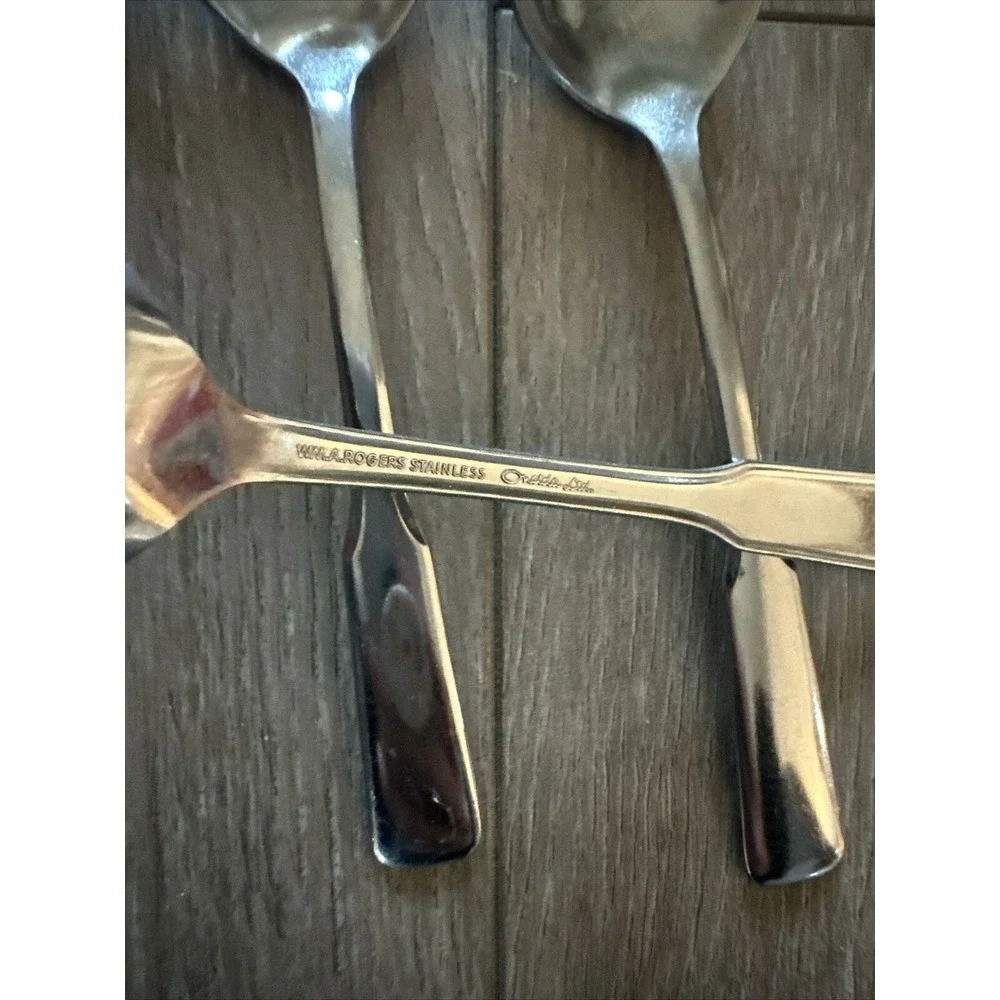 Wm A ROGERS Stainless ONEIDA Ltd‎ Flatware 25 Pieces Friendship Pattern